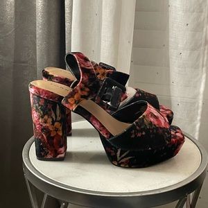 Torrid floral heels